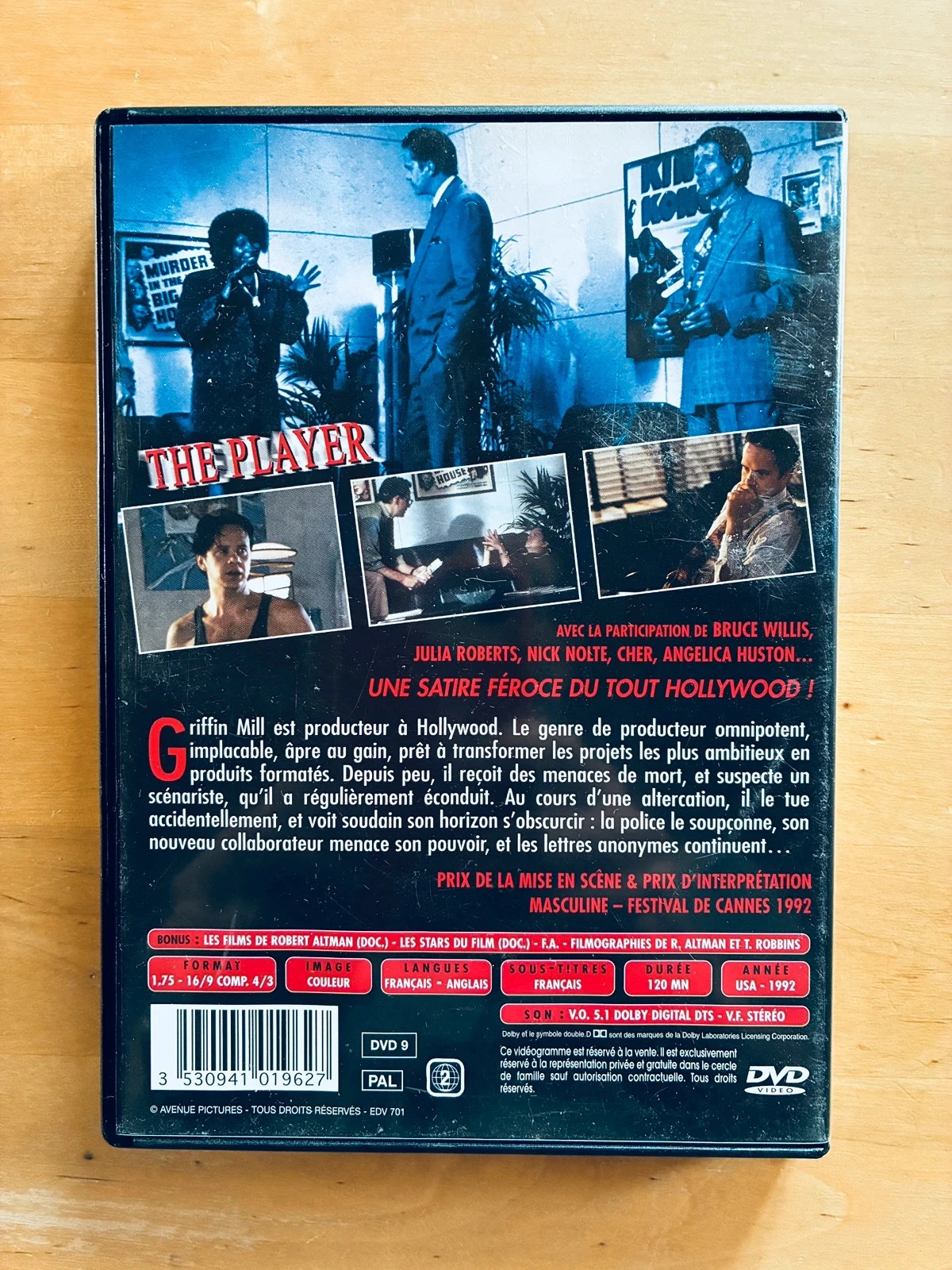 DVD El Jugador de Robert Altman. – photo 3